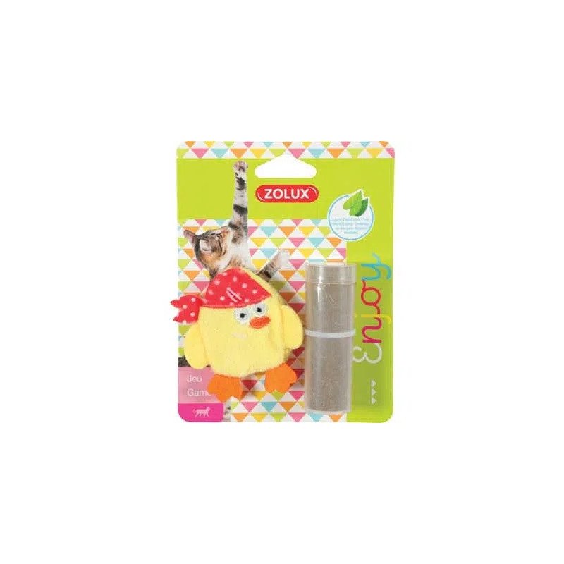 ZOLUX PELUCHE GIOCO GATTO PIRATA GIALLO