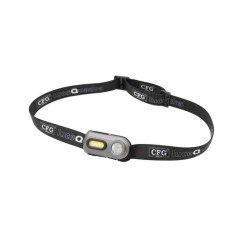 CFG TORCIA LED DA TESTA RICARICABILE TWIN LIGHT 400 LUMEN