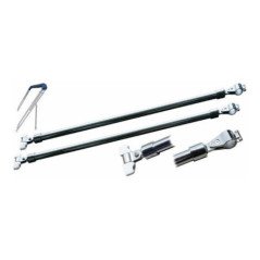 PUNTONE RIGIDO INOX PER CAPOTTINE PARASOLE PER TENDALINI