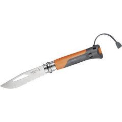 OPINEL COLTELLO OUTDOOR N°8 CON FISCHIETTO ORANGE