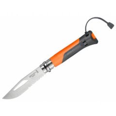 OPINEL COLTELLO OUTDOOR N°8 CON FISCHIETTO ORANGE