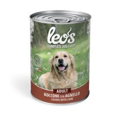 LEO'S MANZO E ORTAGGI LATTINA BOCCONI CANE 415GR