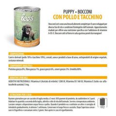 LEO'S SELVAGGINA LATTINE BOCCONI PER CANI 415GR