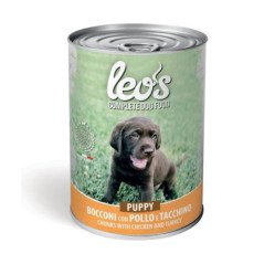 LEO'S SELVAGGINA LATTINE BOCCONI PER CANI 415GR