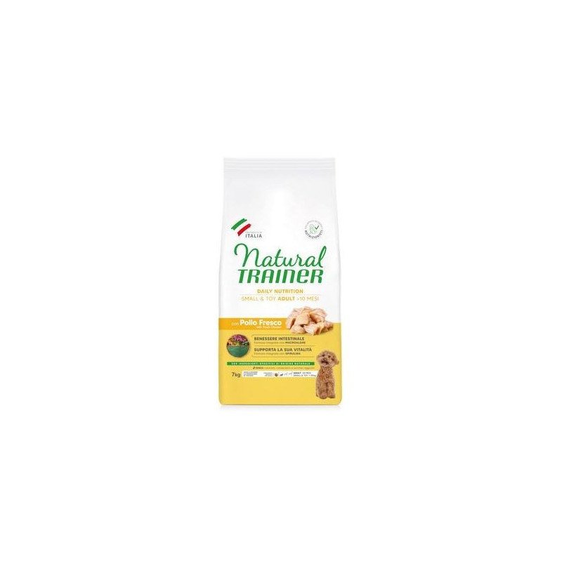 NATURAL TRAINER ADULT SMALL E TOY POLLO FRESCO E RISO