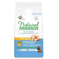 NATURAL TRAINER BABY STARTER CON POLLO FRESCO 1.5KG