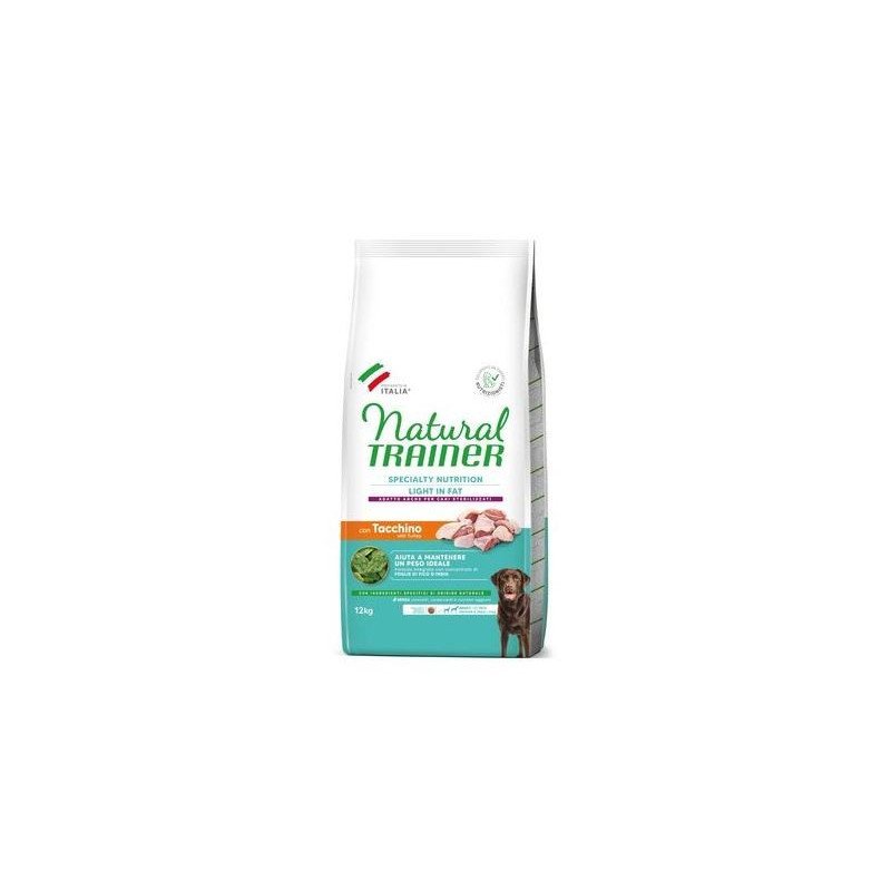 NATURAL TRAINER LIGHT IN FAT MEDIUM MAXI ADULT CON TACCHINO
