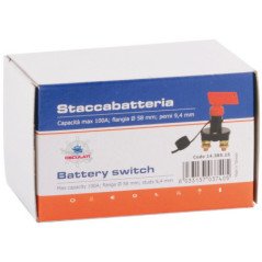 OSCULATI STACCABATTERIA TECNOPOLIMERO NERO 100A