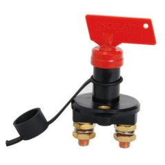 OSCULATI STACCABATTERIA TECNOPOLIMERO NERO 100A