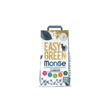 MONGE LETTIERA EASY GREEN MAIS CON CARBONE 10 LITRI