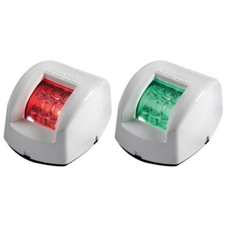 COPPIA DI FANALI DI VIA MOUSE CORPO ABS BIANCO