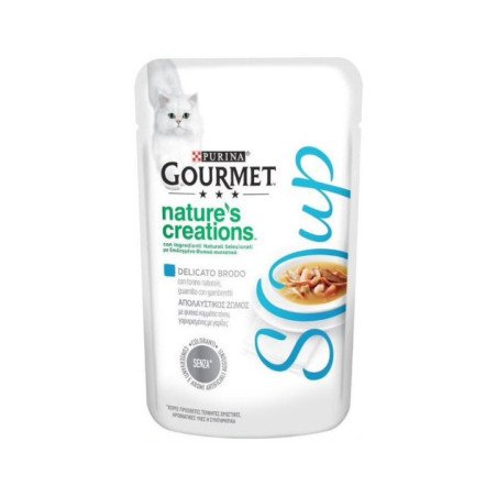 PURINA GATTO NATURE'S CREATIONS BRODO TONNO E GAMBERETTI