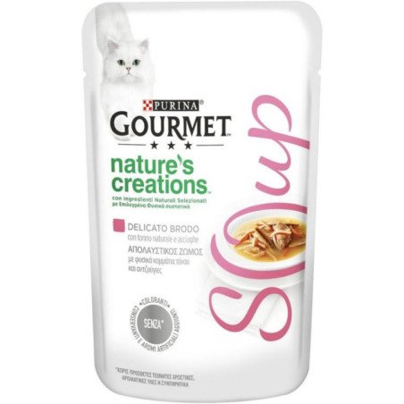 PURINA GATTO NATURE'S CREATIONS BRODO TONNO E ACCIUGHE