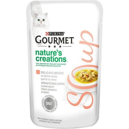 PURINA GATTO NATURE'S CREATIONS BRODO SALMONE E VERDURE