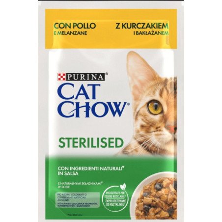 PURINA GATTO CAT CHOW STERILISED POLLO 85GR