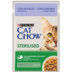 PURINA GATTO CAT CHOW STERILISED AGNELLO 85GR
