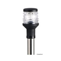 OSCULATI ASTA INOX TELESCOPICA 360° FANALE PLASTICA NERA