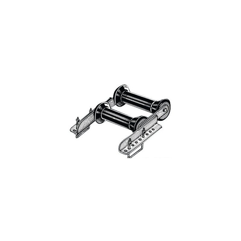 OSCULATI RULLO BASCULANTE POSTERIORE DOPPIO 60MM