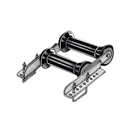 OSCULATI RULLO BASCULANTE POSTERIORE DOPPIO 60MM