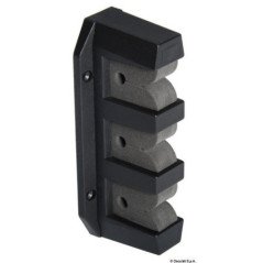 OSCULATI SUPPORTO PORTACANNE 3 POSTI 198X62MM