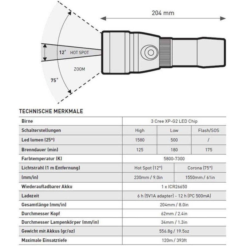 MARES TORCIA EOS 15 LRZ