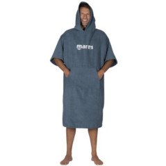 MARES ASCIUGAMANO PONCHO ASCENT BLU