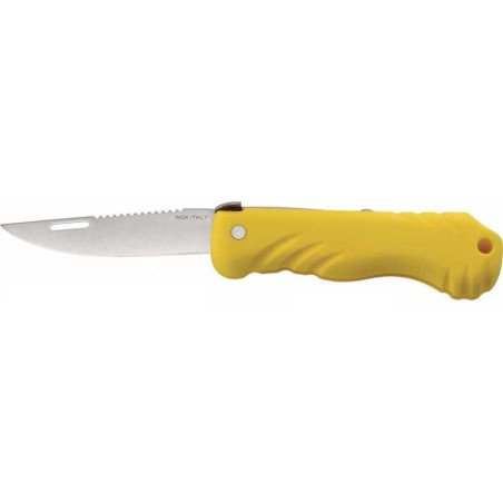 COLTELLO A SERRAMANICO GALLEGGIANTE GIALLO