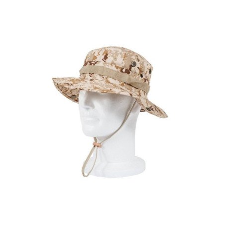 CAPPELLO MILITARE IN COTONE E POLIESTERE DESERT