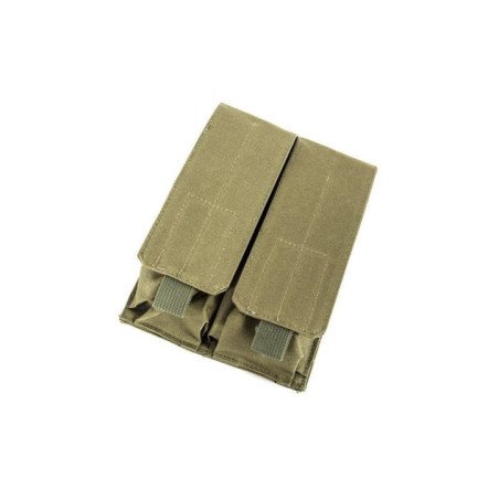 BLACK RIVER BOUBLE MAG POUCH 600D GREEN COLOR 100% NYLON