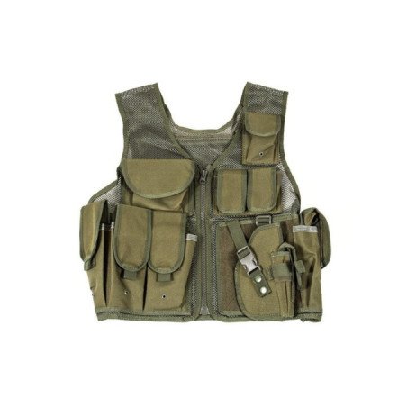 GILET TATTICO BLACK RIVER TLBV GREEN COLOR