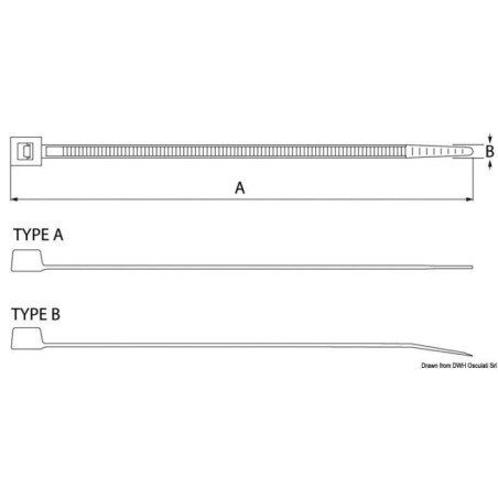 OSCULATI FASCETTA MULTIUSO PLASTICA NERA (20PZ)