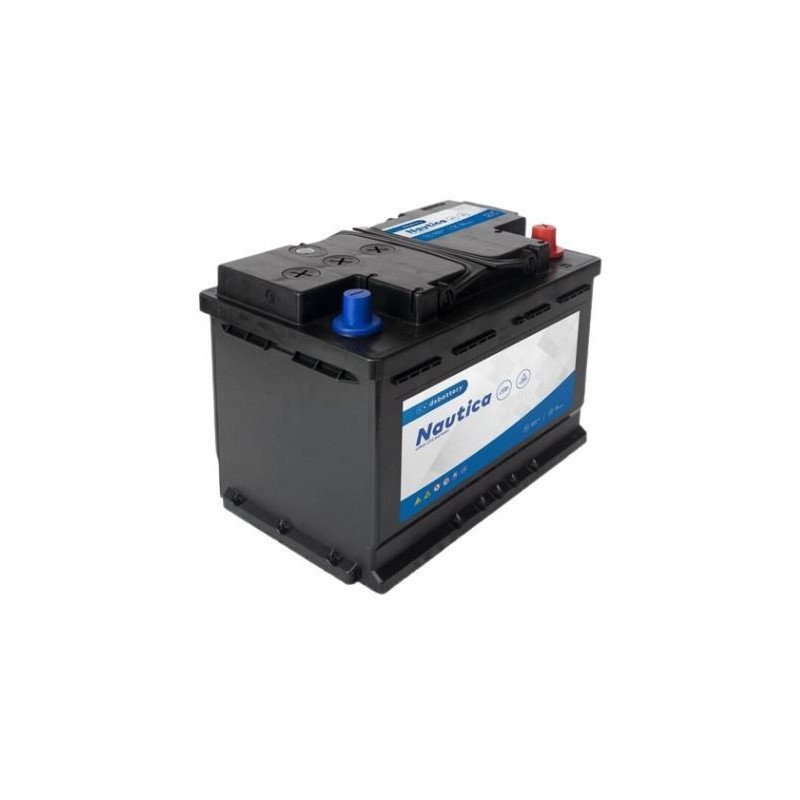 DSBATTERY BATTERIA NAUTICA PLUS 12V 80AH 750A