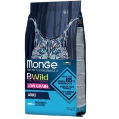 MONGE BWILD CROCCANTINI PER GATTI ADULTI ACCIUGHE 1.5KG