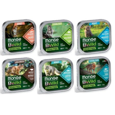 MONGE BWILD BUSTINA BOCCONCINI IN SALSA GATTO 85GR