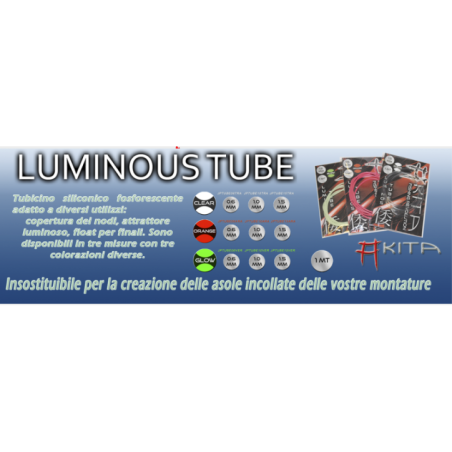 AKITA TUBICINO FLUORESCENTE 1MM