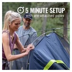 COLEMAN DARKROOM 4P TENDA DA CAMPEGGIO SKYDOME