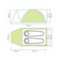 COLEMAN DARWIN 2+ PLUS TENDA DA CAMPEGGIO
