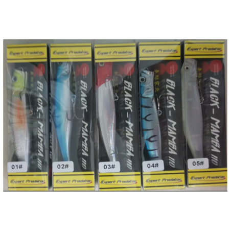 EXSPERT POPPER BLACK MAMBA 110MM