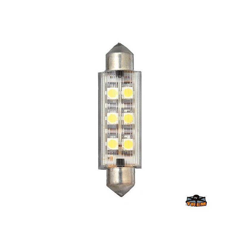 TREM LAMPADINA LED A SILURO 12V