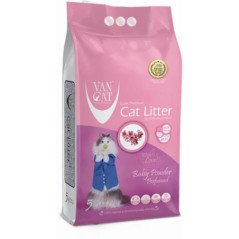 VANCAT LETTIERA PER GATTI BABY POWDER 5KG COMPACT