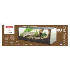 ZOLUX KARAPAS 80 PRO TERRA TARTARUGHIERA NERA