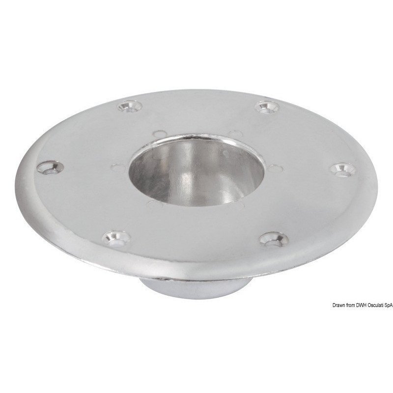 OSCULATI BASE ALLUMINIO DA PAVIMENTO PER TAVOLO