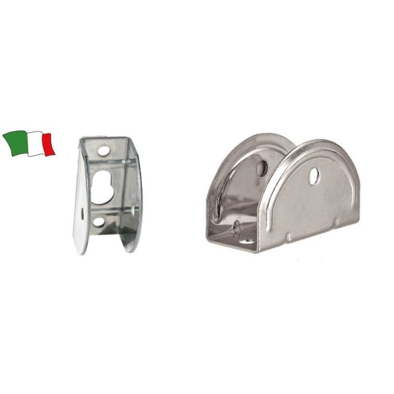 OSCULATI ATTACCO A U IN ACCIAIO INOX PER SCALETTE O PLANCE