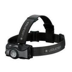 LED LENSER MH7 GRIGIA E NERA LAMPADA FRONTALE RICARICABILE