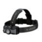 LED LENSER MH7 GRIGIA E NERA LAMPADA FRONTALE RICARICABILE