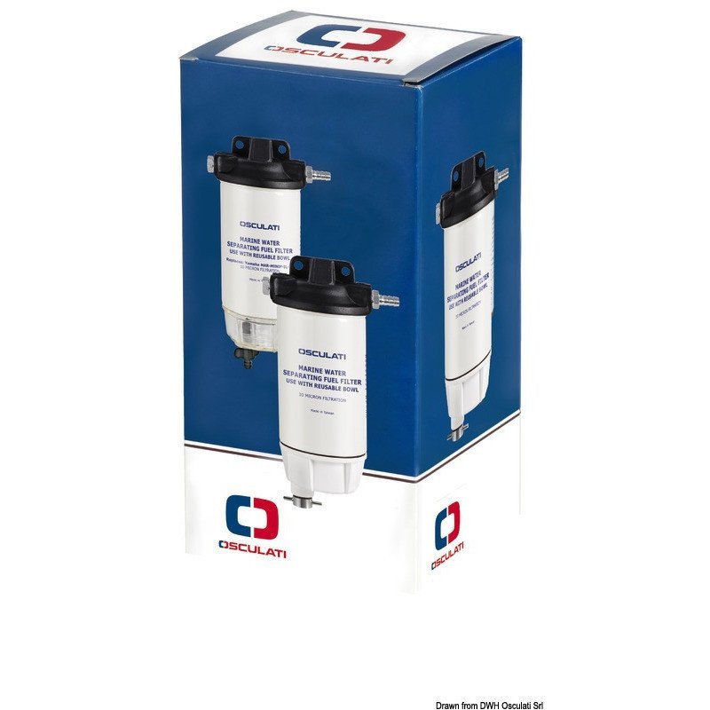 OSCULATI FILTRO SEPARATORE CON VASCETTA IN ALLUMINIO