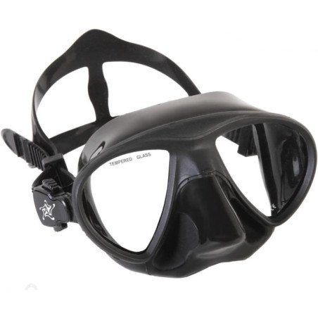 ABYSSTAR MASCHERA SILICONE NERO SEE MORE