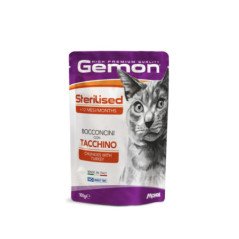 GEMON POLLO PER CUCCIOLI BUSTINA BOCCONCINI PER GATTINI 100GR