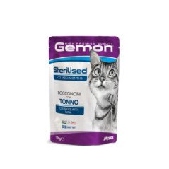GEMON POLLO PER CUCCIOLI BUSTINA BOCCONCINI PER GATTINI 100GR