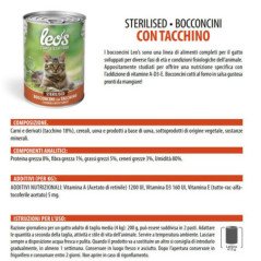 LEO'S POLLO KITTEN LATTINE BOCCONCINI PER GATTINI 415GR